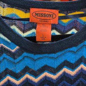 Missoni for Target sz Large short sleeve dress